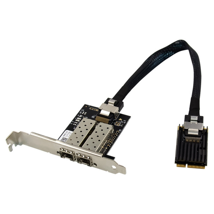 ST7243 MiniPCI-E Dual Interface Fiber Gigabit Fiber Optic SFP Server Network Card, MiniPCI-E Dual Interface ST7243 MiniPCI-E Dual Interface Fiber Gigabit Fiber Optic SFP Server Network Card, MiniPCI-E Dual Interface